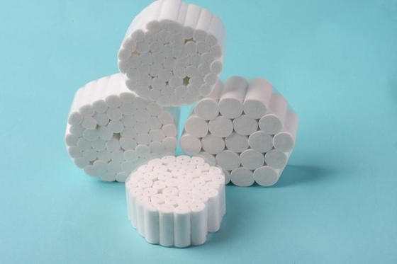 Material de algodón 100% desechable de uso médico quirúrgico, rollo de algodón dental absorbente