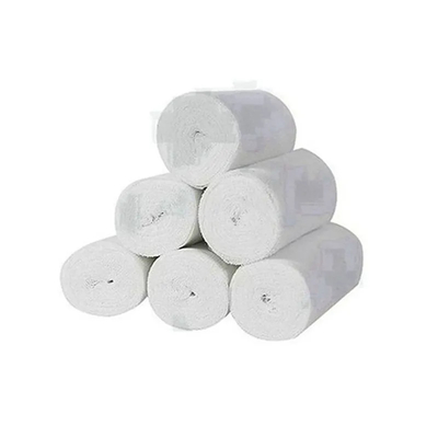 Surgical Cotton Adsorbent 100 yards Bleached Gauze Raw Material Jumbo Roll