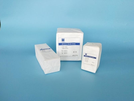Swab de gasa 12x8 malla Suministros de algodón médico para necesidades estériles y no estériles en hospitales