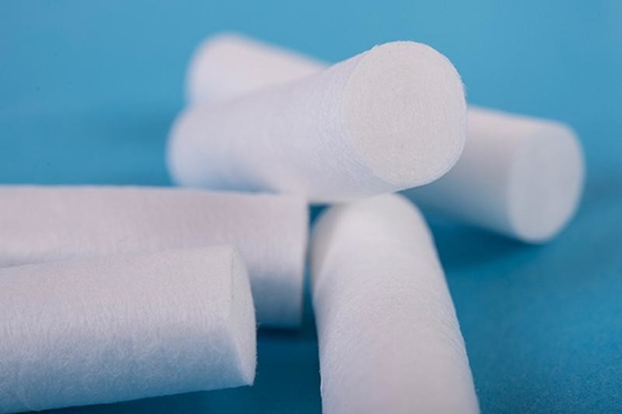 Rolos dentales de algodón 100% de alta absorción 250 Rolos estériles blancos para la boca