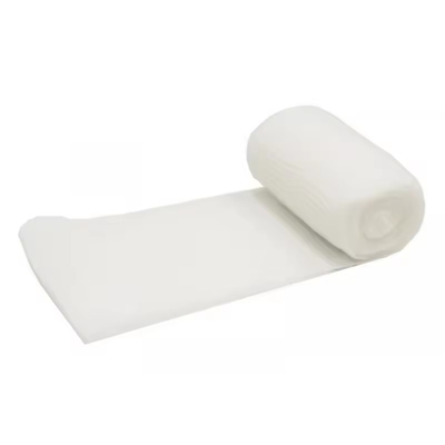 Bandaje de gasa de uso médico desechable conformado con rollo de gasa elástica crepe PBT