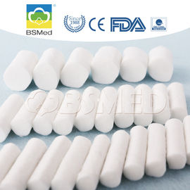 Esterilidad Rollo de algodón absorbente dental no estéril de 2 mm de superficie máxima Sustancias activas para profesionales dentales