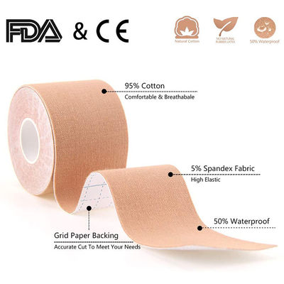 Non Sterile Breathable Athletic Elastic Kinesiology Tape