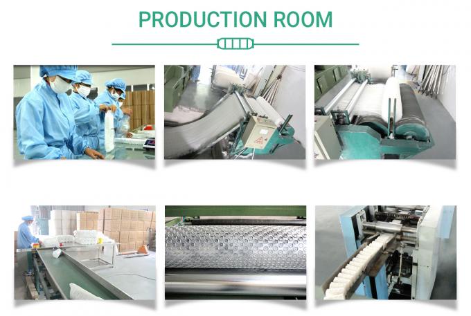 Rolos de gasa personalizables con malla de 12x8 y 32 s de hilo de algodón peinado no estéril y opción de rayos X 8