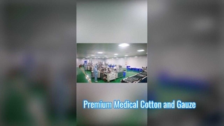 Suministros médicos de gasa y algodón absorbente de primera calidad