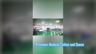 Soluciones premium de gasa y algodón médico de Baishun